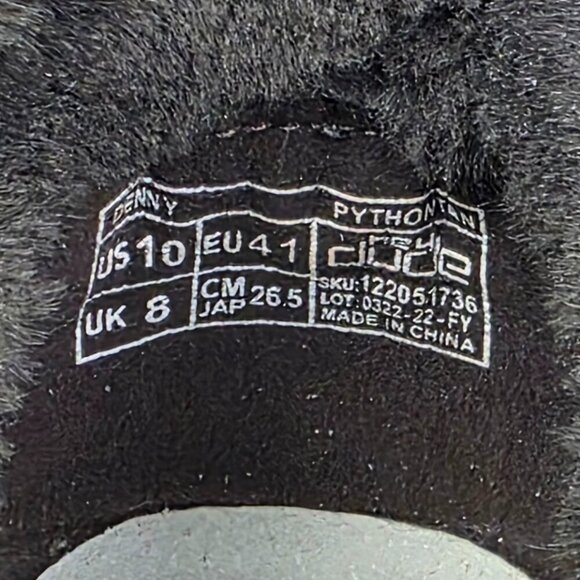 Hey Dude Denny Python Print Slip On Ankle Boot - 10 - Picture 11 of 12